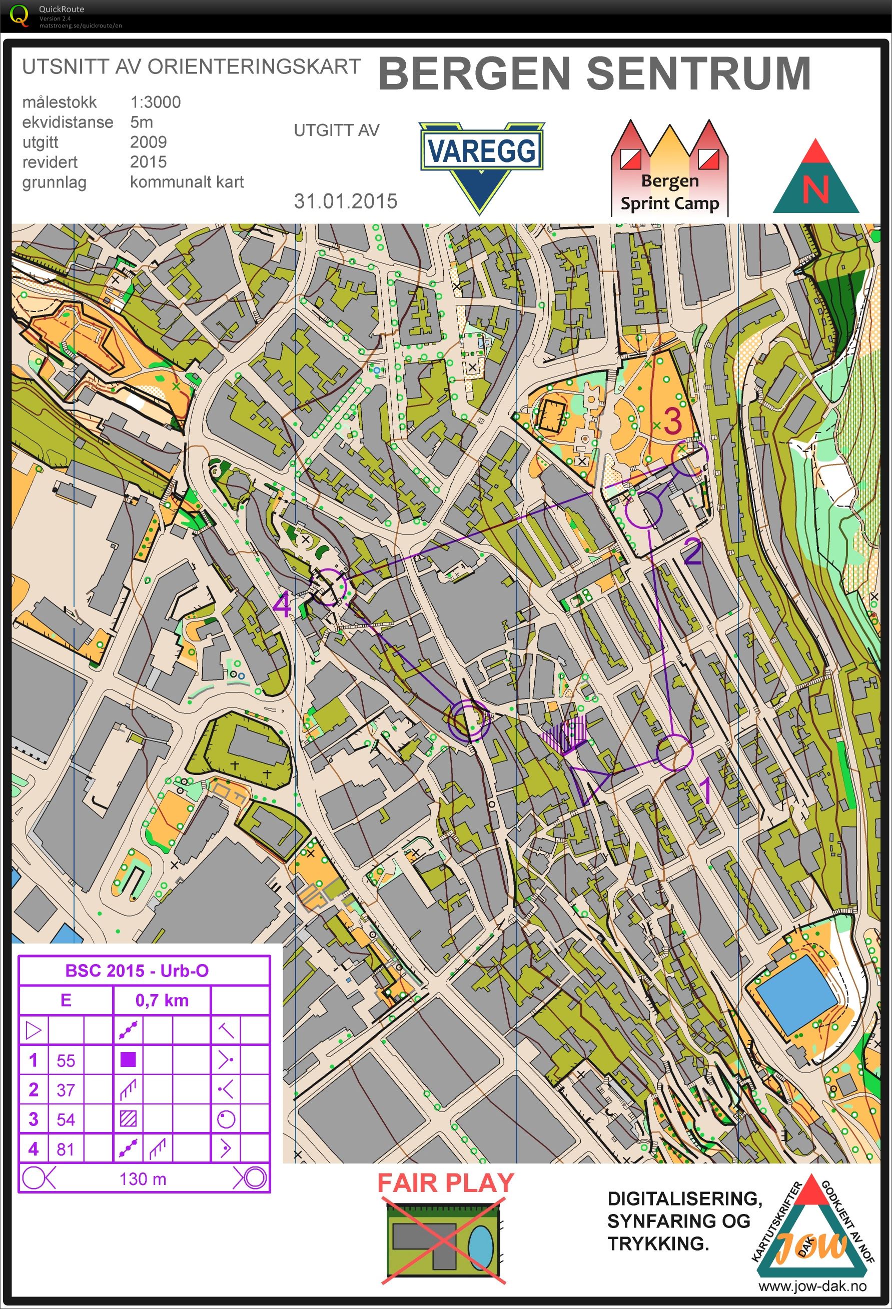 Bergen Sprint Camp // Urb-O - E (31.01.2015)