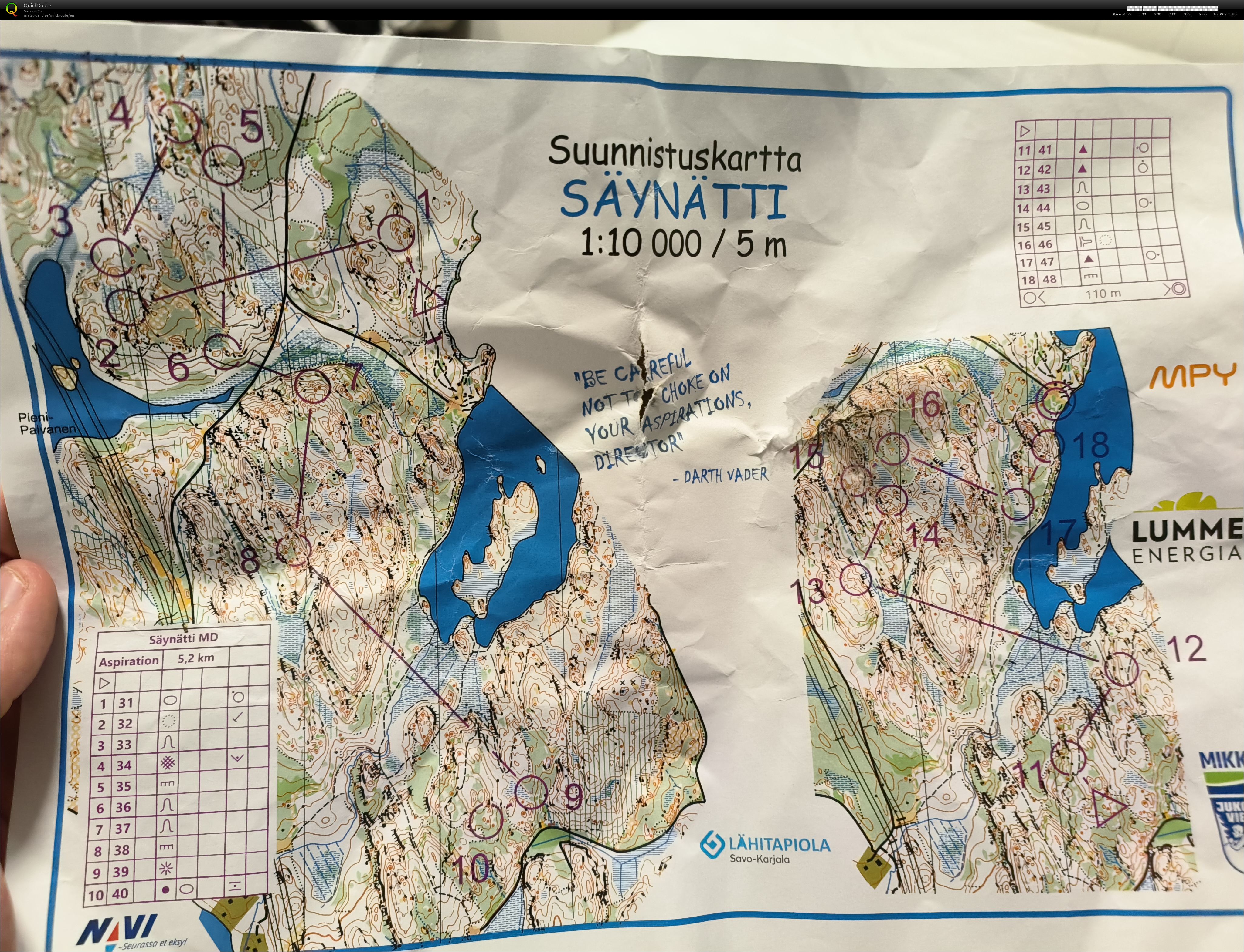 Mikkeli-Jukola harjoitus #1 (23/08/2024)