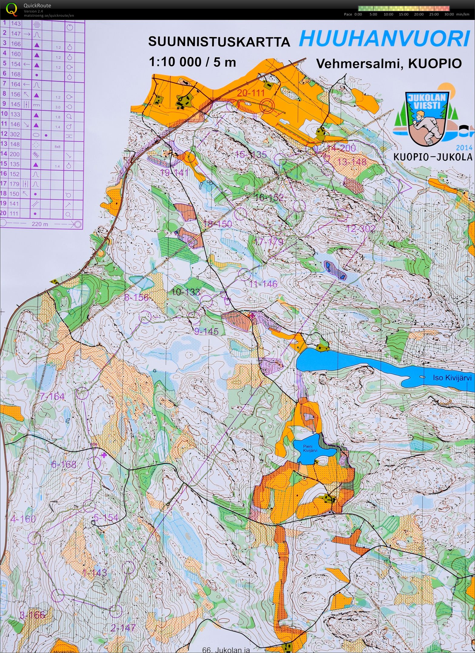 Kuopio-Jukola 2014 (14/06/2014)