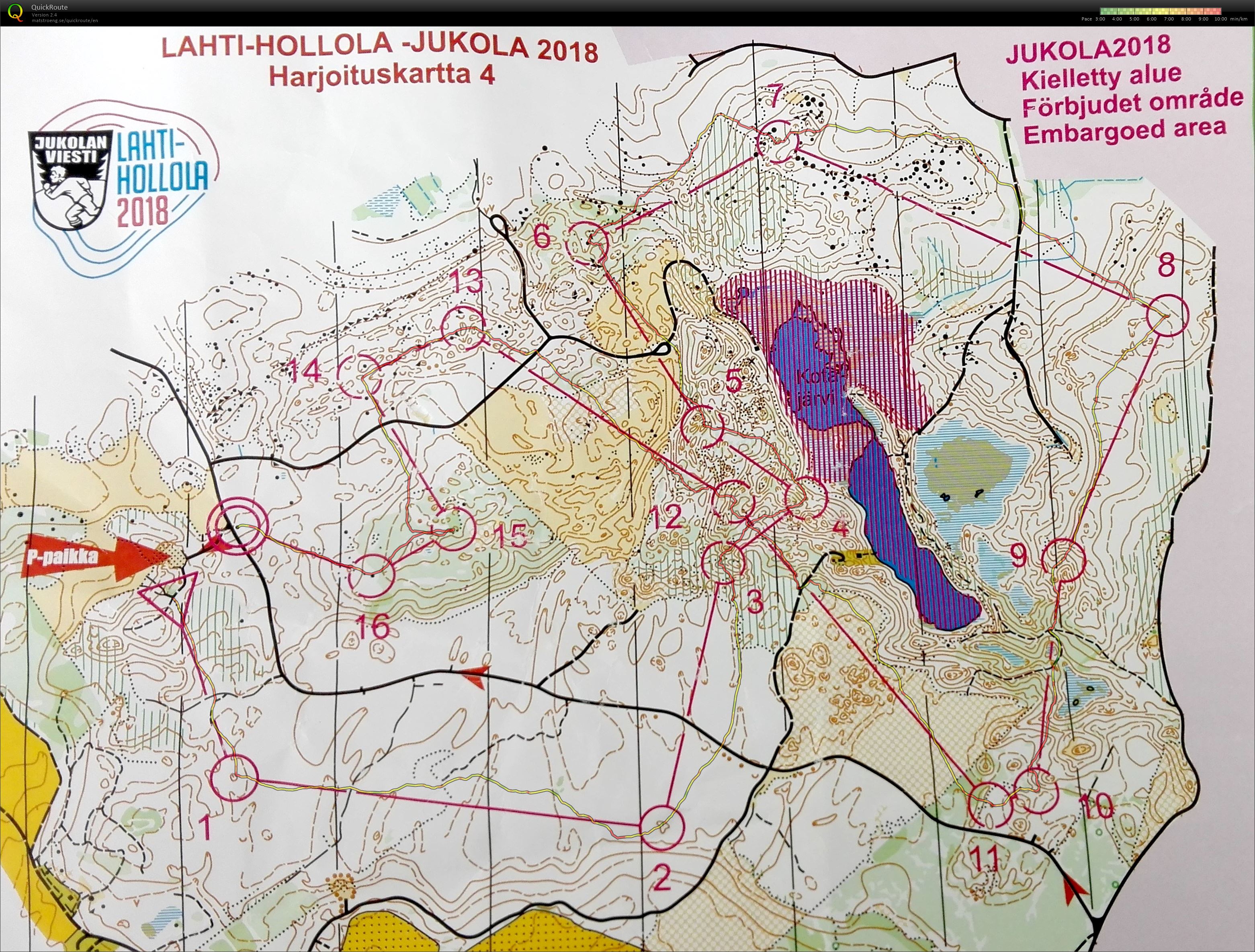 Jukola 2018 Harjoitus (23.05.2017)