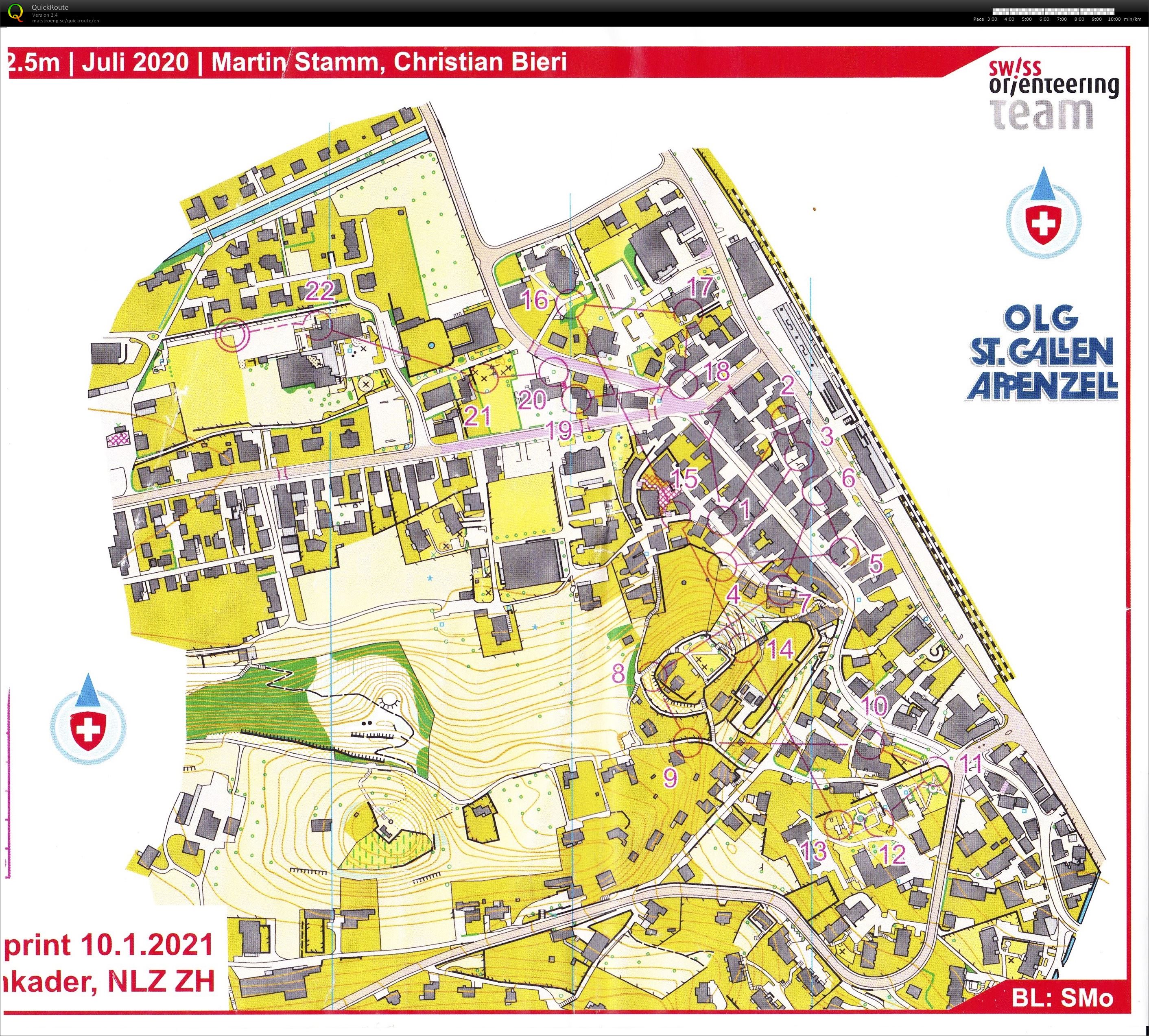 EOC Block II - Sprint Rheineck (10/01/2021)