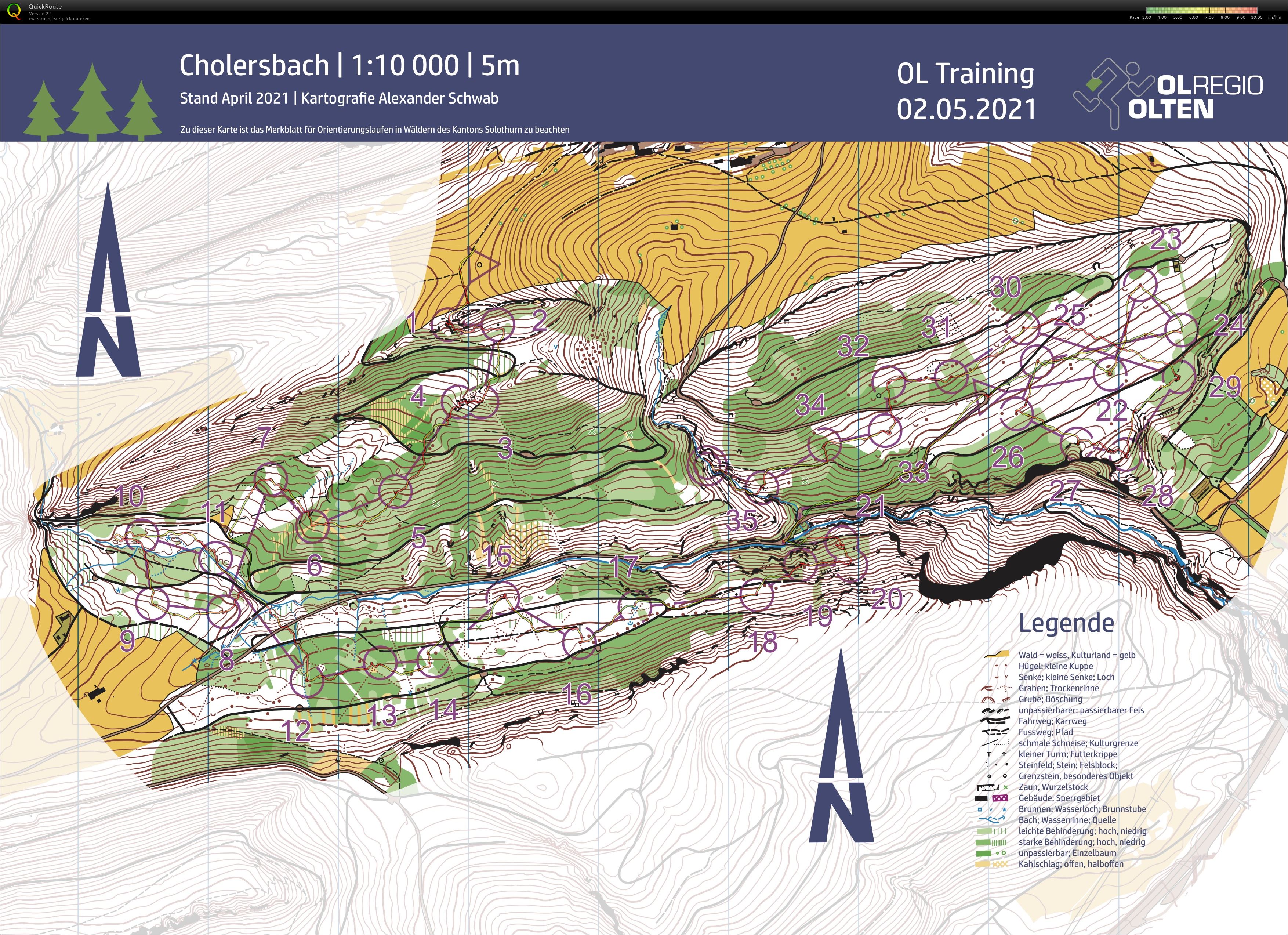 OLRO-Training Cholersbach (02/05/2021)